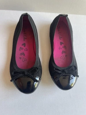 Olive & Edie 学步女孩 12 码黑色芭蕾舞面料 Taylor — 第 1/4 张图片