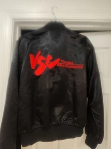 VIRGINIA STAGE COMPANY Vintage Satin Jacket Men's 46 - Picture 1 of 9