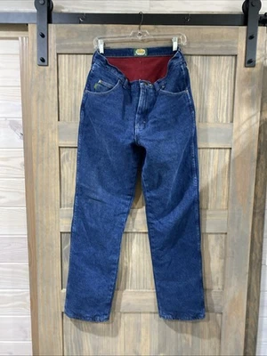 Cabela’s Men’s Fleece-Lined Jeans W32 L32 Dry-Plus Insulated Denim Outdoor Pants - Image 1 of 4