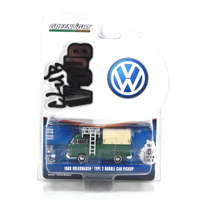 Greenlight Club Vee Dub Series 18 1969 Volkswagen Tipo 2 Doble Cabina 1:64 Diecast Foto 1 de 2