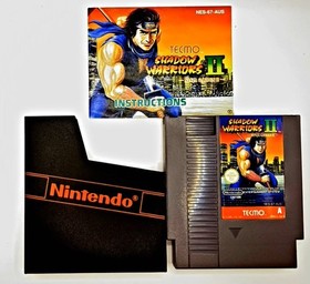 Shadow Warriors II: Ninja Gaiden II Nintendo NES | PAL | VGC