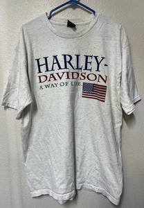 Harley Davidson T-Shirt A Way of Life Mike's Famous Wilmington Delaware *READ - Picture 1 of 12