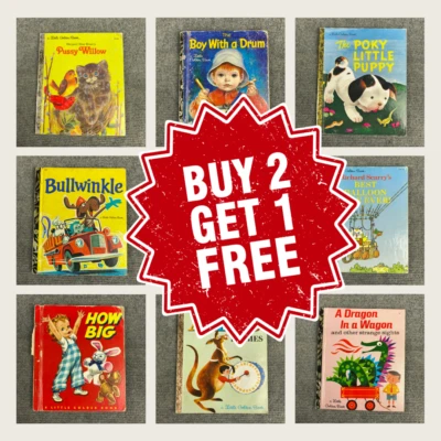 Little Golden Books 1960-70s CHOOSE Your TITLES Save Post Buy 2 Get 1 FREE🖤 - Image 1 of 3