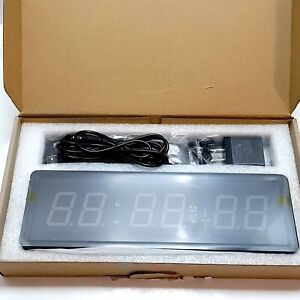 Seesii LED Gym Timer Interval Timer, Countdown Wall Clock Fitness Timer for Gym