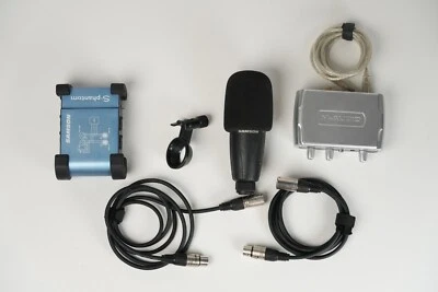 Samson Microphone,Stand, S Phantom 2 Mic Input,M-Audio FastTrack Audio Interface - Image 1 of 2