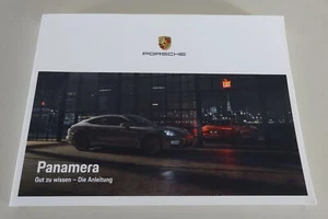 Betriebsanleitung / Handbuch Porsche Panamera Modelljahr 2021 - Bild 1 von 3