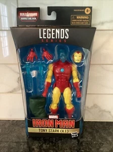 Marvel Legends Iron Man Tony Stark (A.I.) Hasbro BAF Mr. Hyde 2021 nuevo - Imagen 1 de 2