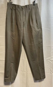 Dockers khaki pants mens 31 x 30 loose tapered no wrinkle twill 404258136 brown - Picture 1 of 13