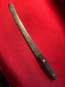 Old Keen Kutter Butcher Knife Style Wood Handle - Picture 1 of 6