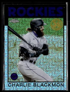 2021 Topps #86TC-52 Charlie Blackmon Silver Pack Mojo - Picture 1 of 2