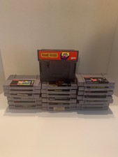 PRICE DROP & NEW TITLES!- SNES Games Lot- Cleaned And Tested- Pick & Choose