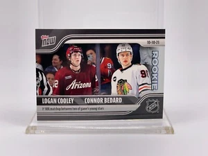 Connor Bedard / Logan Cooley Rookie RC Sticker #23, 2023-24 NHL TOPPS NOW® - Picture 1 of 2