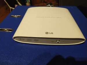 CD Laufwerk Festplatte weiß LG Portable Super Multi Drive - original TOP Zustand - Bild 1 von 3