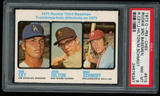 1973 OPC Mike Schmidt (HOF) ROOKIE Card RC #615 PSA 8 NM-MT HIGH END