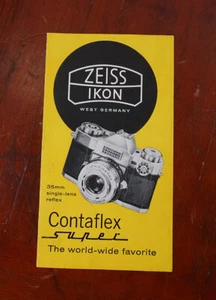 FOLLETO DE SUPER VENTAS ZEISS CONTAFLEX 1161, CUATRO PÁGINAS/221493 - Imagen 1 de 1