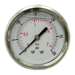 30 PSI 2.5" LF BM Pressure Gauge Dynamic CF1P-002-D 21-1799-A - Picture 1 of 1