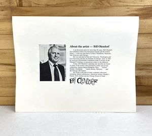 Set Of 4 Bill Olendorf Signed Prints Sears San Francisco China Town Wharf - Picture 1 of 11