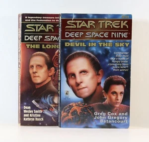 The Long Night & Devil In The Sky Star Trek Deep Space Nine Books Set of 2 GC PB - Picture 1 of 10