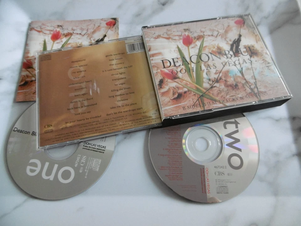 Deacon Blue Ooh Las Vegas B-Seiten Film Titel Und Sessions 2 CD Album CBS 1990 - Bild 1 von 1
