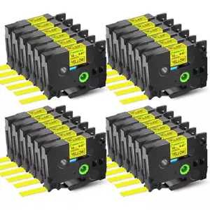 Compatible para Brother P-Touch Label Maker TZ TZe 631 cartuchos de cinta 12 mm 24 piezas - Imagen 1 de 11