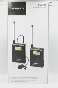 Saramonic UxMic15 RX15 + TX15 Receiver and Transmitter Package. NEW - Picture 1 of 3