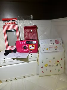 《 UNUSED 》Sanrio Hello Kitty 35mm Film Camera 1995 Vintage From JAPAN 🚀🎁 - Picture 1 of 14