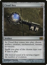 Cloud Key Future Sight HEAVILY PLD Artifact Rare MAGIC GATHERING CARD ABUGames