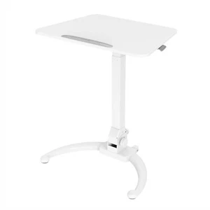 Table d'ordinateur portable SVITA WONJU table debout mobile support d'ordinateur portable chariot pour ordinateur portable blanc - Photo 1/9