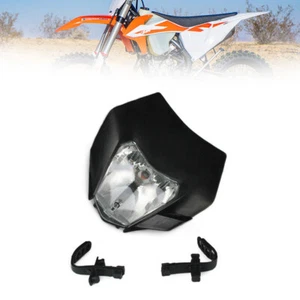 Headlight Head Light Lamp Universal Durable 12V Front LED Fit For SX450F - Picture 1 of 14