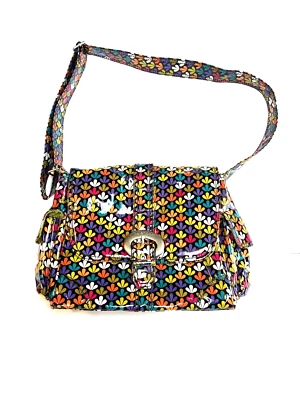 NWOT Kalencom New Orleans Multicolor Clover Buckle Diaper Bag - Image 1 of 4