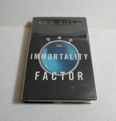 The Immortality Factor by Ben Bova, Signed, 1st Edition, Hardcover, 2009 - Image 1 of 4