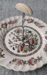 Myott Vintage Staffordshire Indian Tree Sandwich/Cake Display - Picture 1 of 7