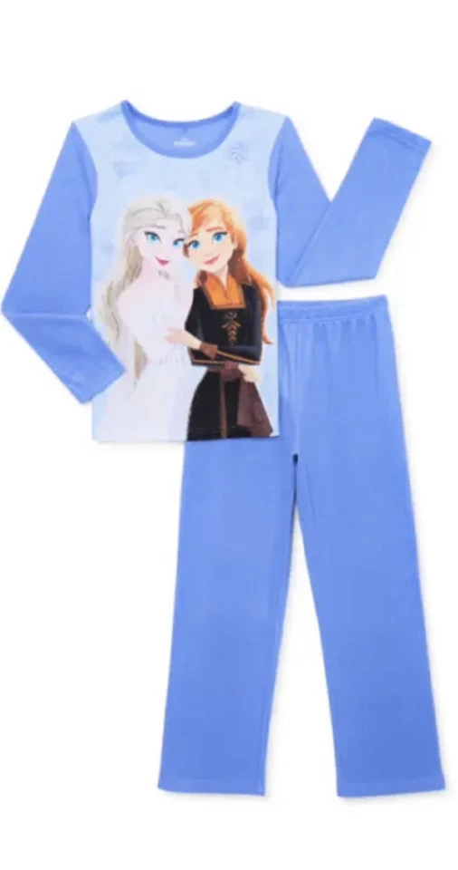 Disney Frozen Girls 2pc Pajama Set Size 7/8