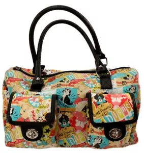 Disney Parks - authentische Vintage-klassische Collage Handtasche - Mickey Mouse & Friends - Bild 1 von 11