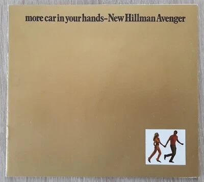 Hillman Avenger Range Brochure c.1970 - 1250  1500  De Luxe  Super  GL - Image 1 of 4