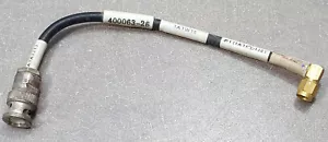 Sealectro CAVO lungo 8"" (pollici) con connettori maschio microonde RF SMA & KC-59-544. - Foto 1 di 11