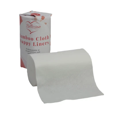 BELLISSIMO BABY Forros de pañales de bambú biodegradables ☆ Bellissimo forro de tela reutilizable para bebés