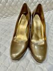 Unisa Shoes Women’s Gold Patent Leather 2 3/4" Heels, Pumps Size 10 M