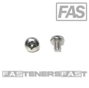 (25) M6-1,0 x 8 Edelstahl Kreuzschlitz Linsenkopf Maschinenschraube DIN7985 A2 M6x8 - Bild 1 von 3