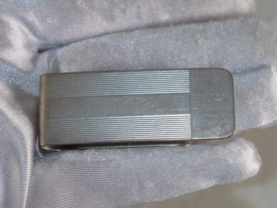 Vintage Sterling Silver Money clip engravable 20 grams - Image 1 of 4
