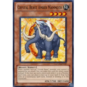 Crystal Beast Amber Mammoth - LCGX-EN159 - Common - Unlimited Edition - Lightly - Picture 1 of 1