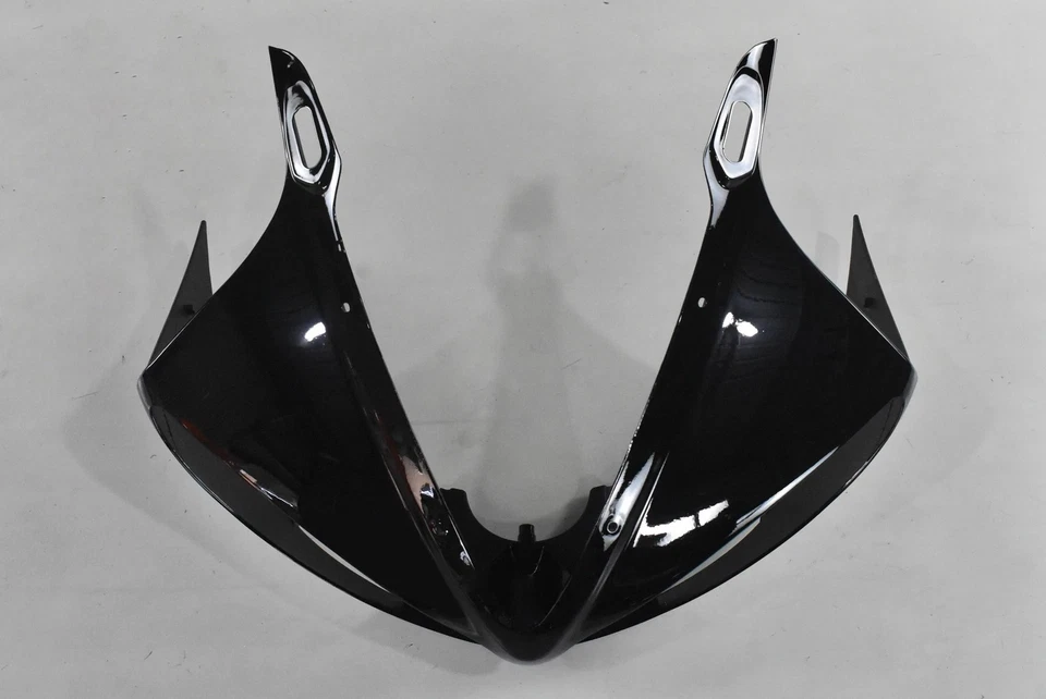 Carenado de nariz de cabeza superior delantero negro brillante apto para Yamaha YZF R6 2003-2004 YZFR6 Foto 1 de 1
