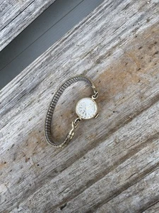 Hamilton 10K Gold Filled Ladies Watch With Band. Needs Battery. Beautiful ๐ - Picture 1 of 13