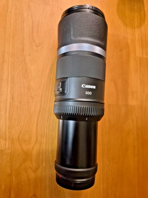 Canon RF 600mm f/11 IS STM Super Telephoto Lens - Protective Caps Included! - Image 1 of 4