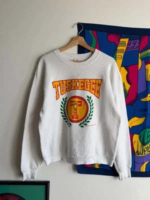 De colección 1992 HBCU Tuskegee College cuello redondo talla L Foto 1 de 4