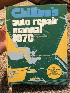Chilton's Auto Repair Manual 1976 (American Cars From 1969 to 1976) - Hardcover - Bild 1 von 10
