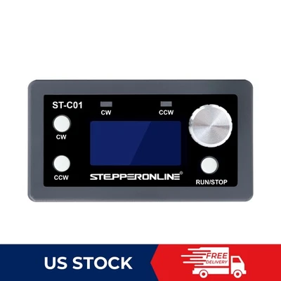 Controlador de motor paso a paso STEPPERONLINE 5-30VDC para eje único Nema17/23 paso a paso Foto 1 de 4