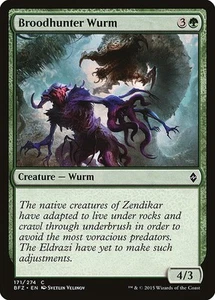 4x Broodhunter Wurm - BFZ (Battle for Zendikar) #171 MTG Playset - Picture 1 of 1