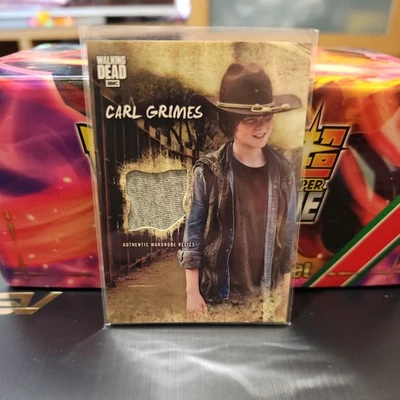 The Walking Dead Cryptozoic - Carl Grimes (Chandler Riggs) R-CG Wardbrobe Card - Image 1 of 4