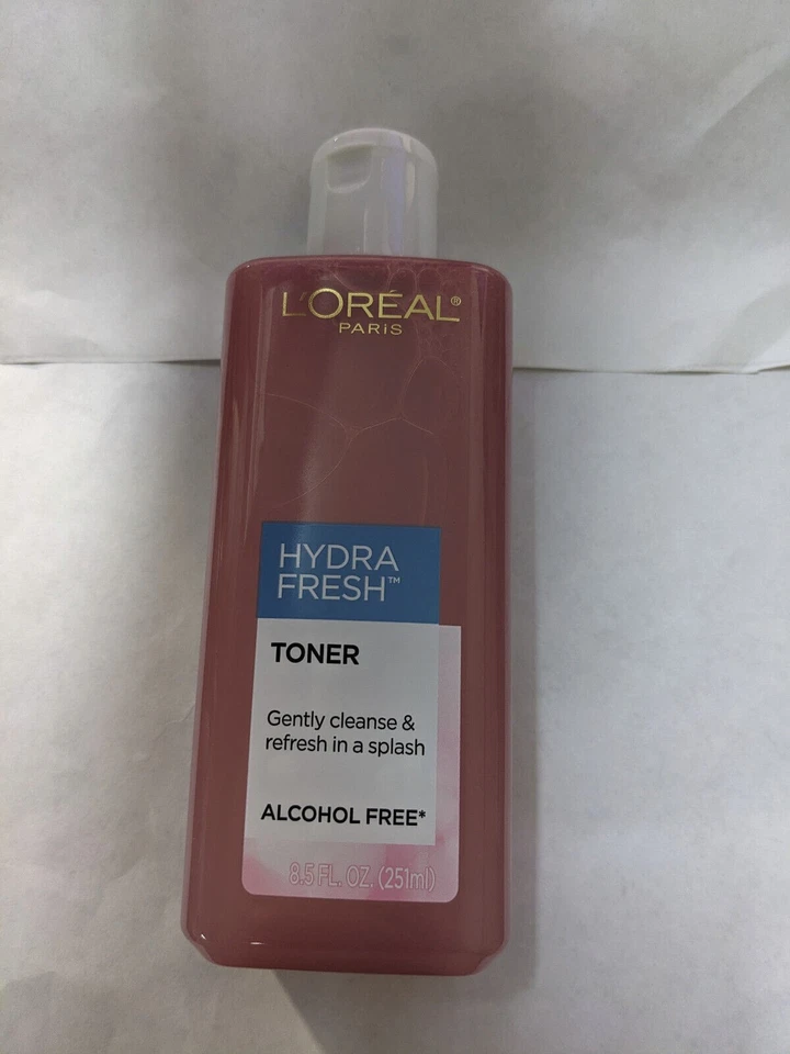 PACK de 3 tónicos hidrafrescos sin alcohol Loreal Paris para rostro 8,5 oz Foto 1 de 1